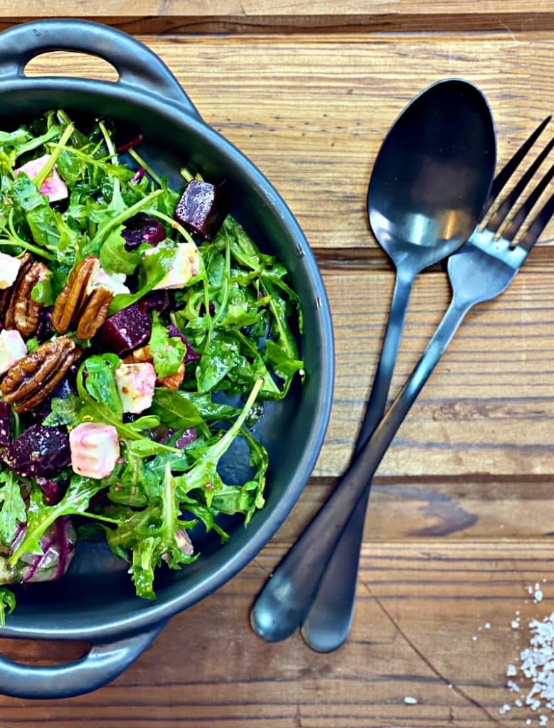 healthy beetroot salad
