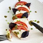 caprese salad basil