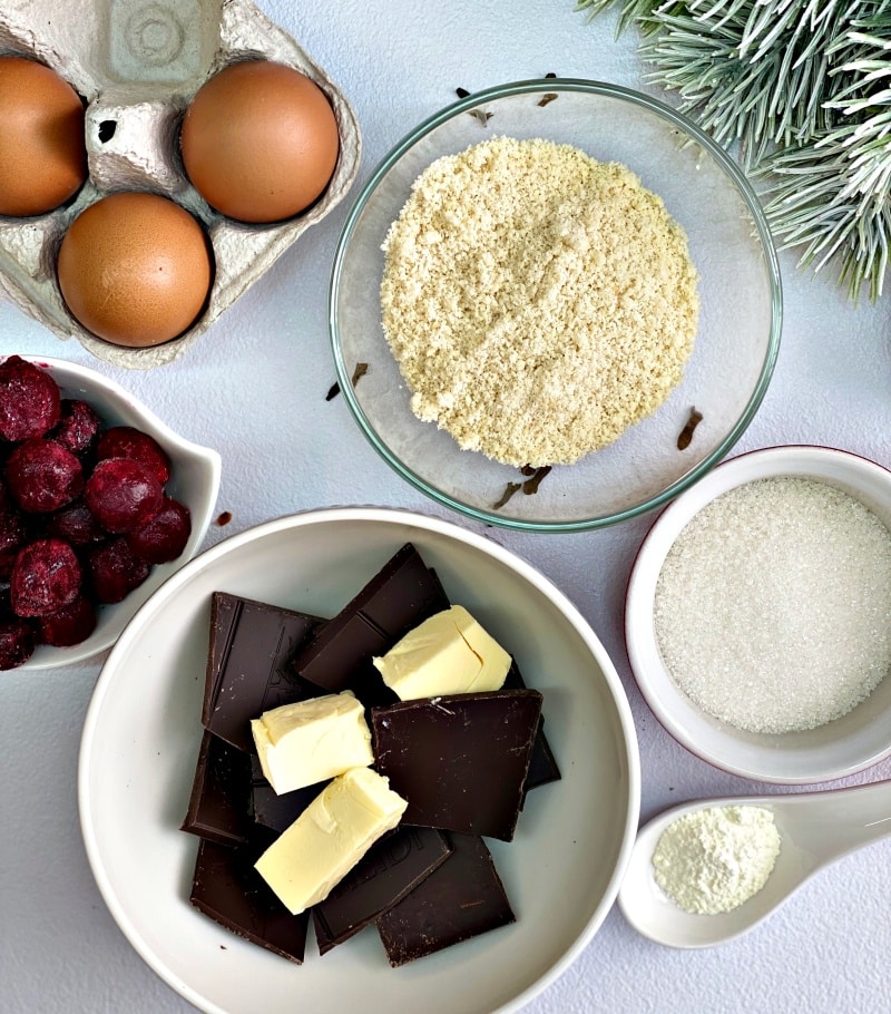 Chocolate Crispy Cookies ingredients