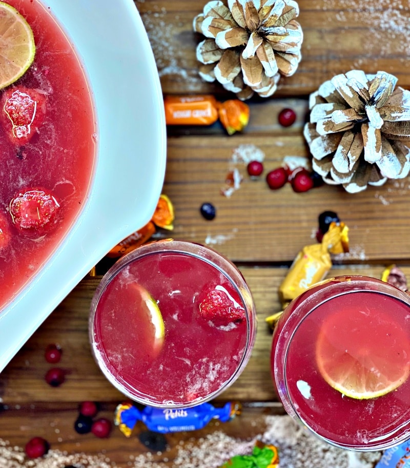 Christmas Punch with Cointreau