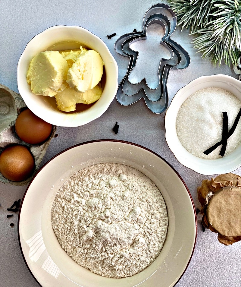 Christmas Cookies Ingredients