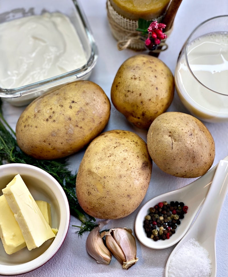 Instant pot mashed potatoes ingredients