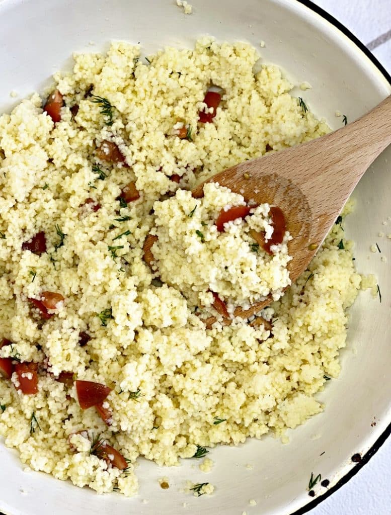 Fluffy couscous side dish