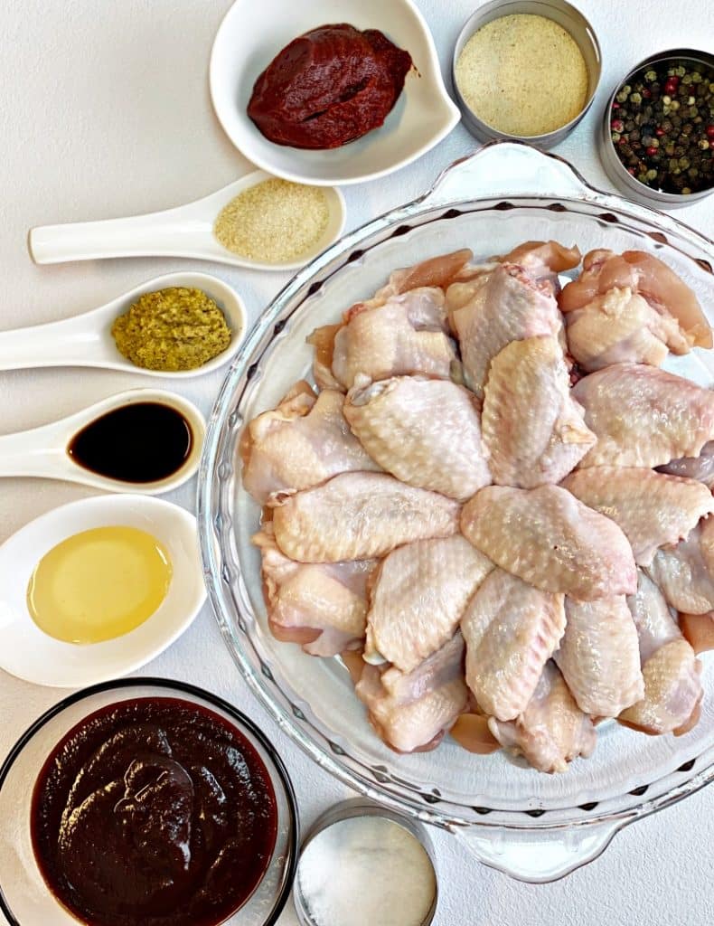 Chicken wings ingredients