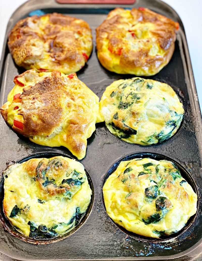 Keto Breakfast Egg Muffins - Delice Recipes