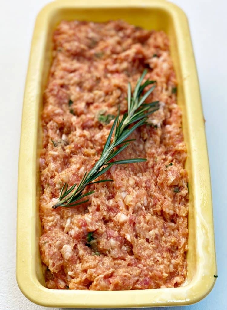 Meat loaf raw