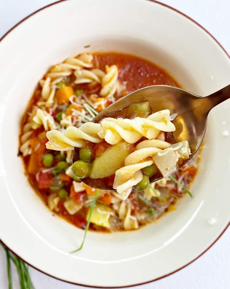 Basic & Comforting Instant Pot Minestrone