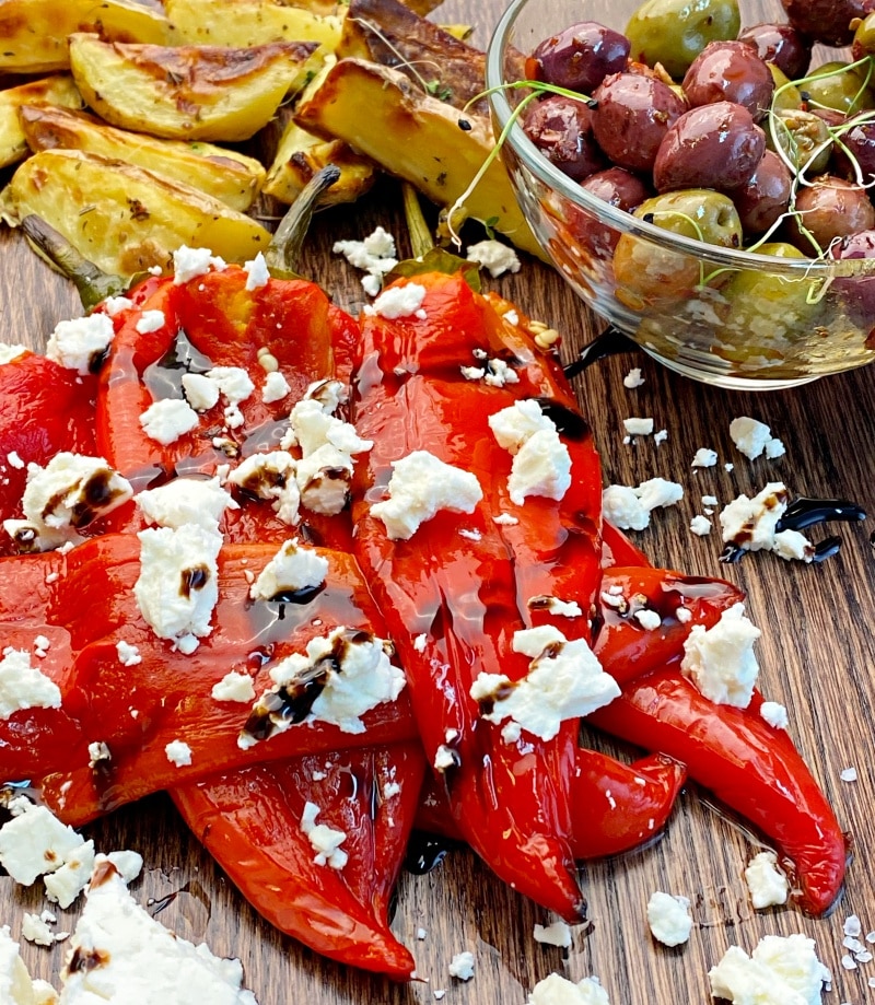 Roasted-red-peppers-with-cheese