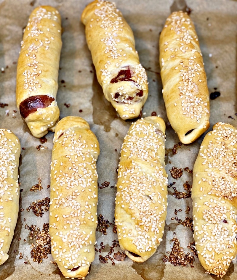 Crispy Homemade Sausage Bread Rolls Delice Recipes