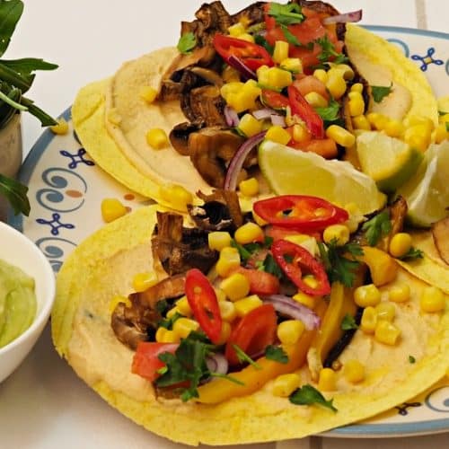 Vegetarian tacos