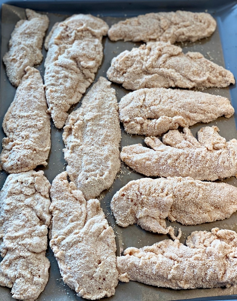 oven baked coated chicken fingers
