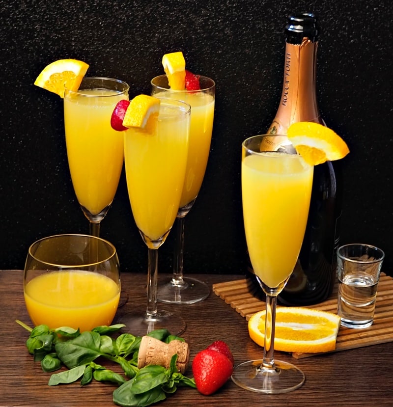 Classic Sparkling Mimosa Drink Delice Recipes