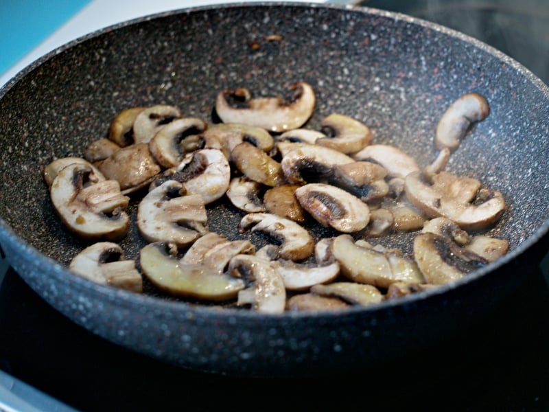 garlic/butter mushrooms