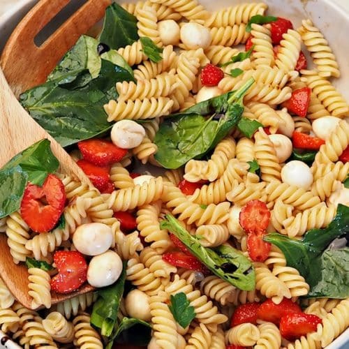 strawberry pasta salad recipe