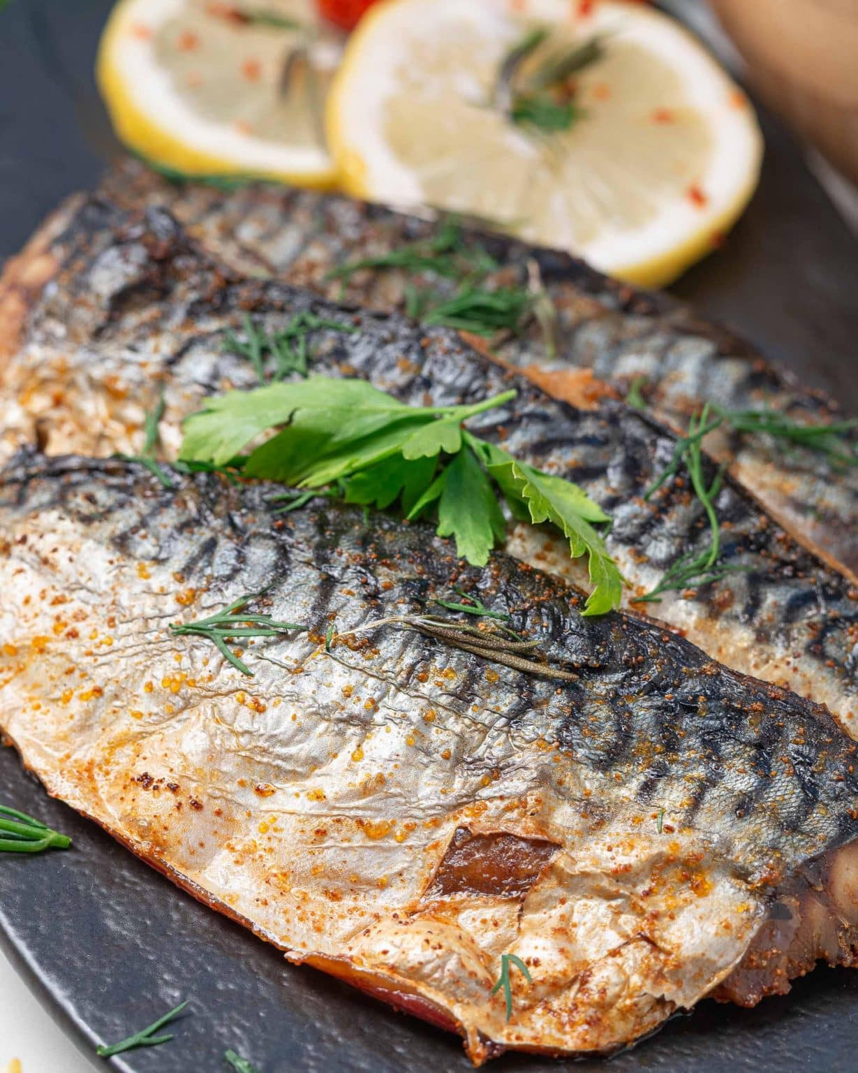 Baked Mackerel Fillets with Spices Recipe - Delice Recipes