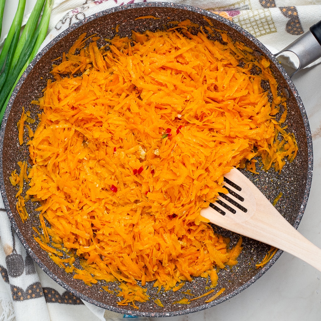 Carrot Salad in Creamy Dressing