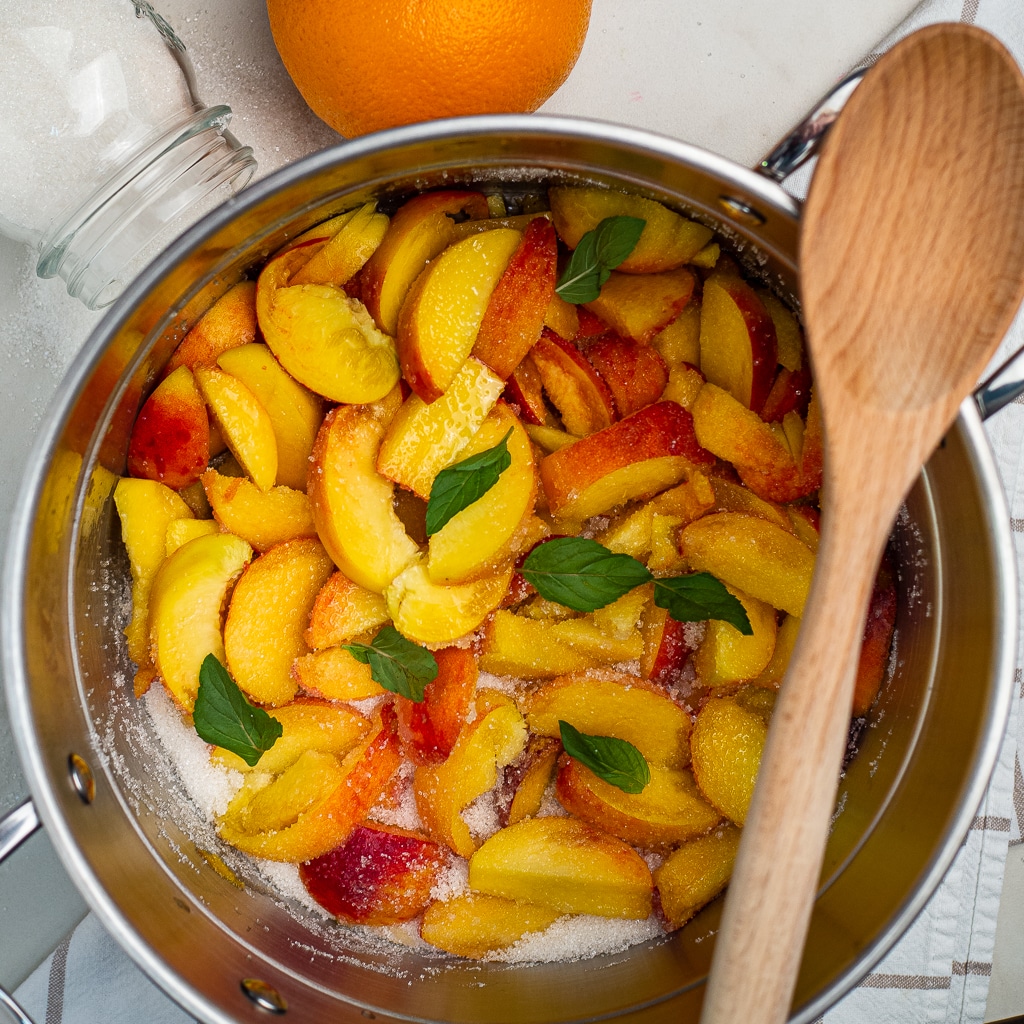 Traditional Peach Mandarin Jam Delice Recipes
