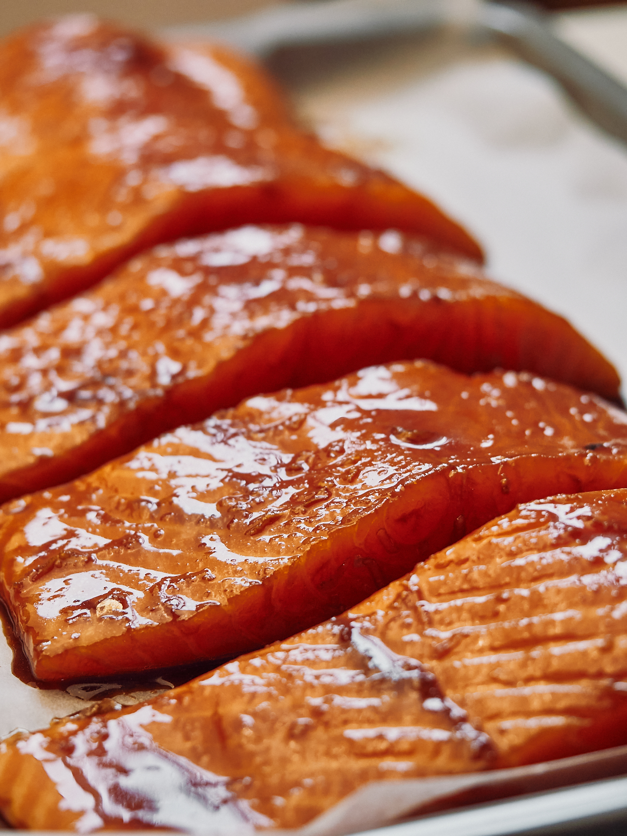 how to bake teriyaki salmon