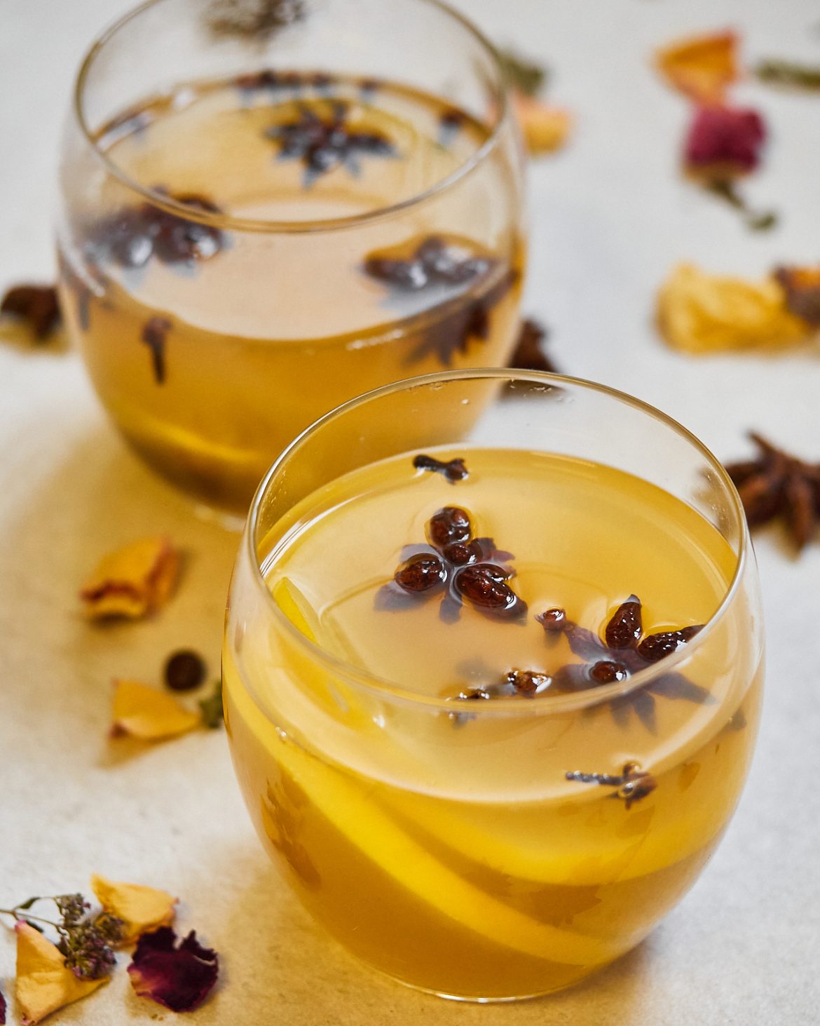 Spicy Mulled White Wine