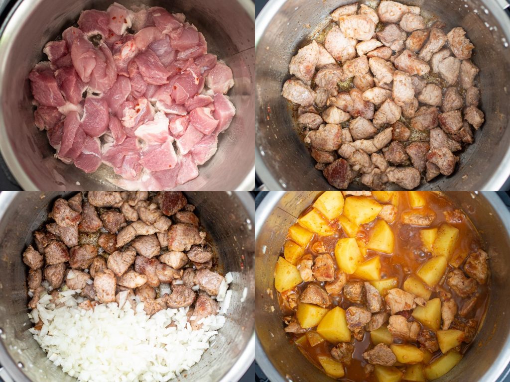 Instant pot pork stew