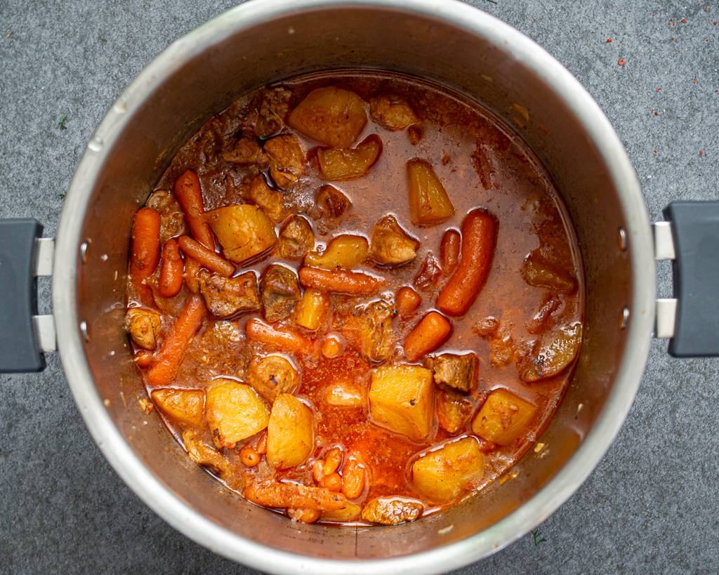 Instant pot pork stew
