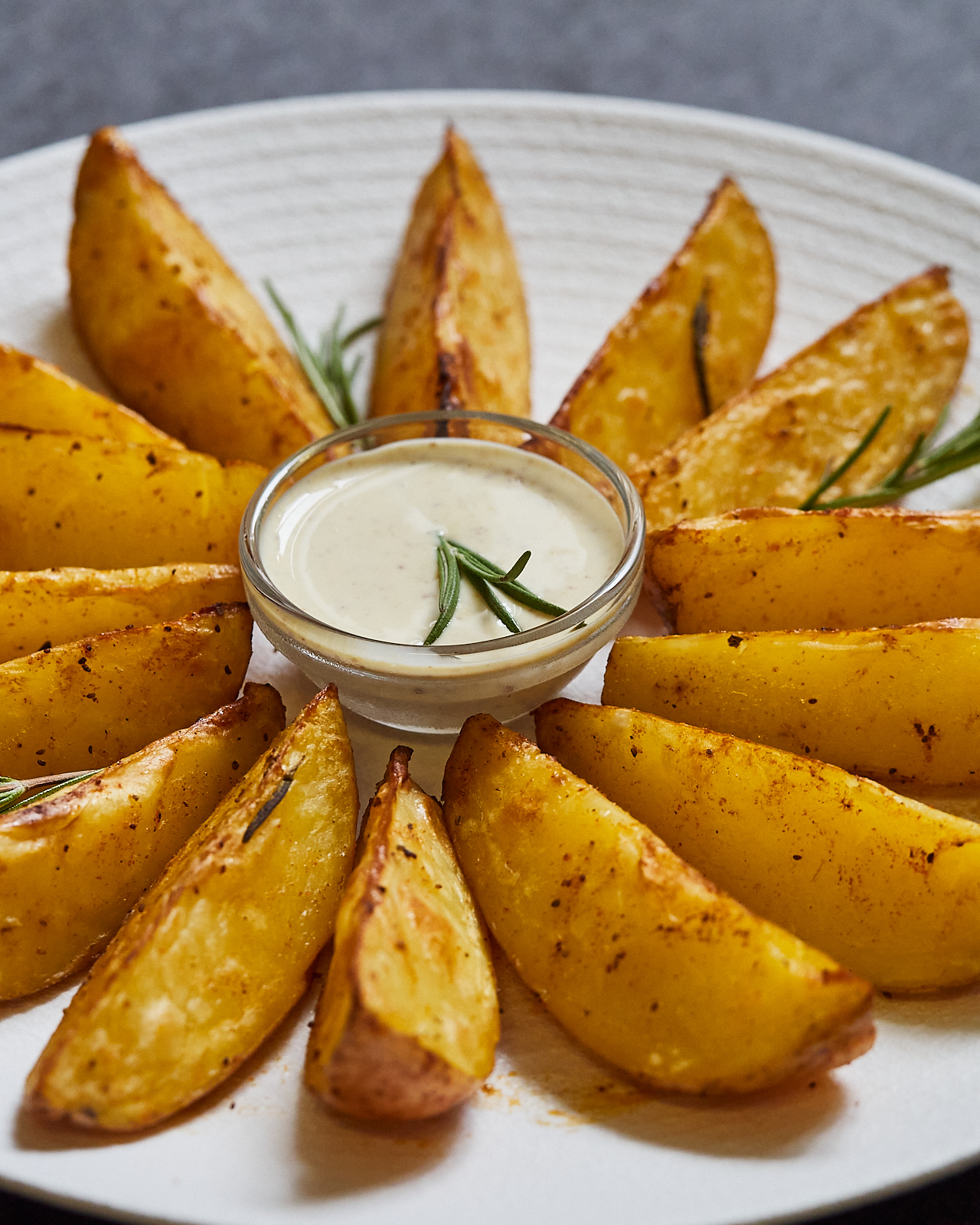 Crispy Air Fryer Potato Wedges - Delice Recipes