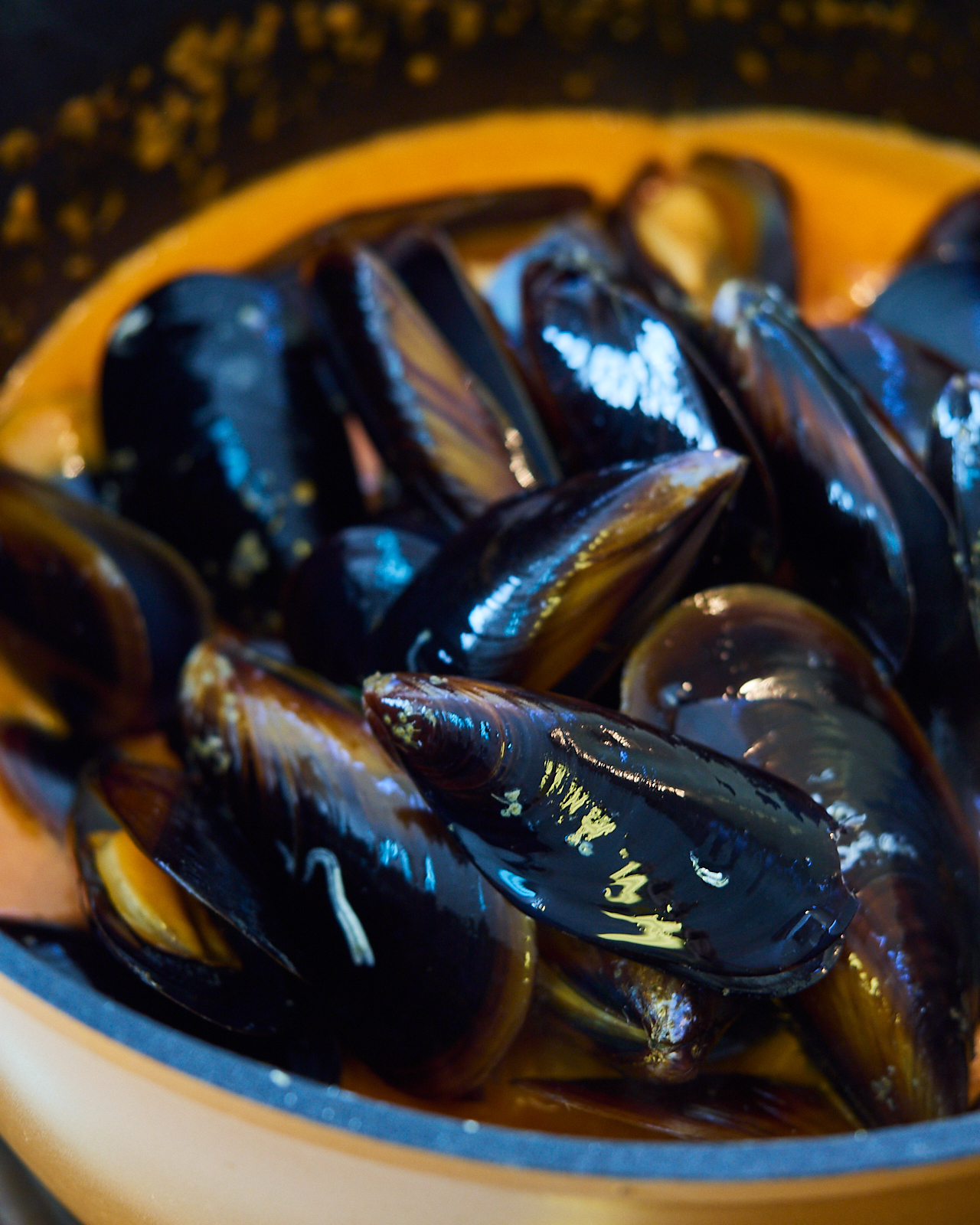 mussels in creamy sauce