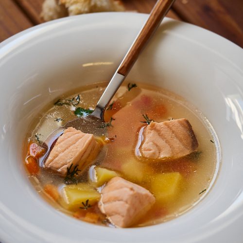 salmon soup recipe