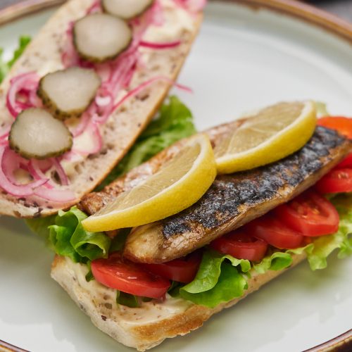Ultimate Fish Sandwich with Herring