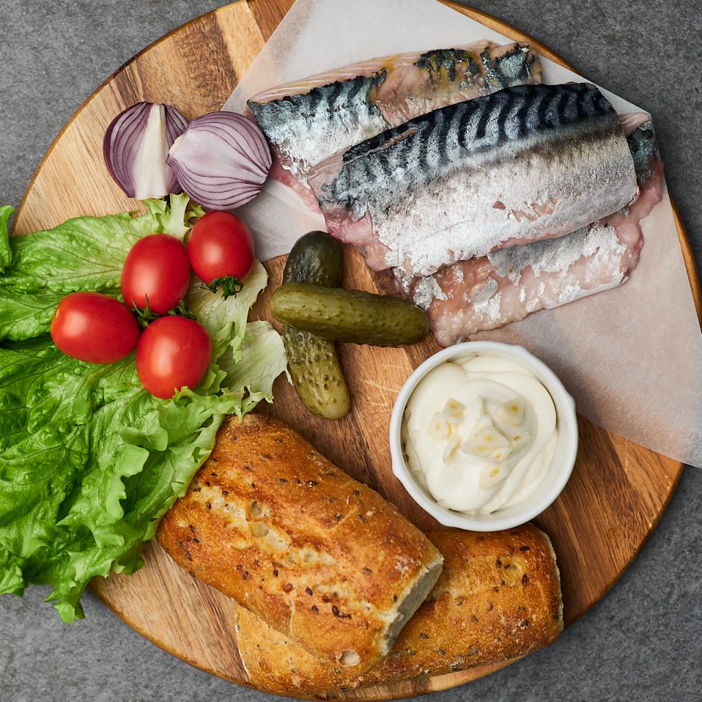 Ultimate Fish Sandwich with Herring Ingredients