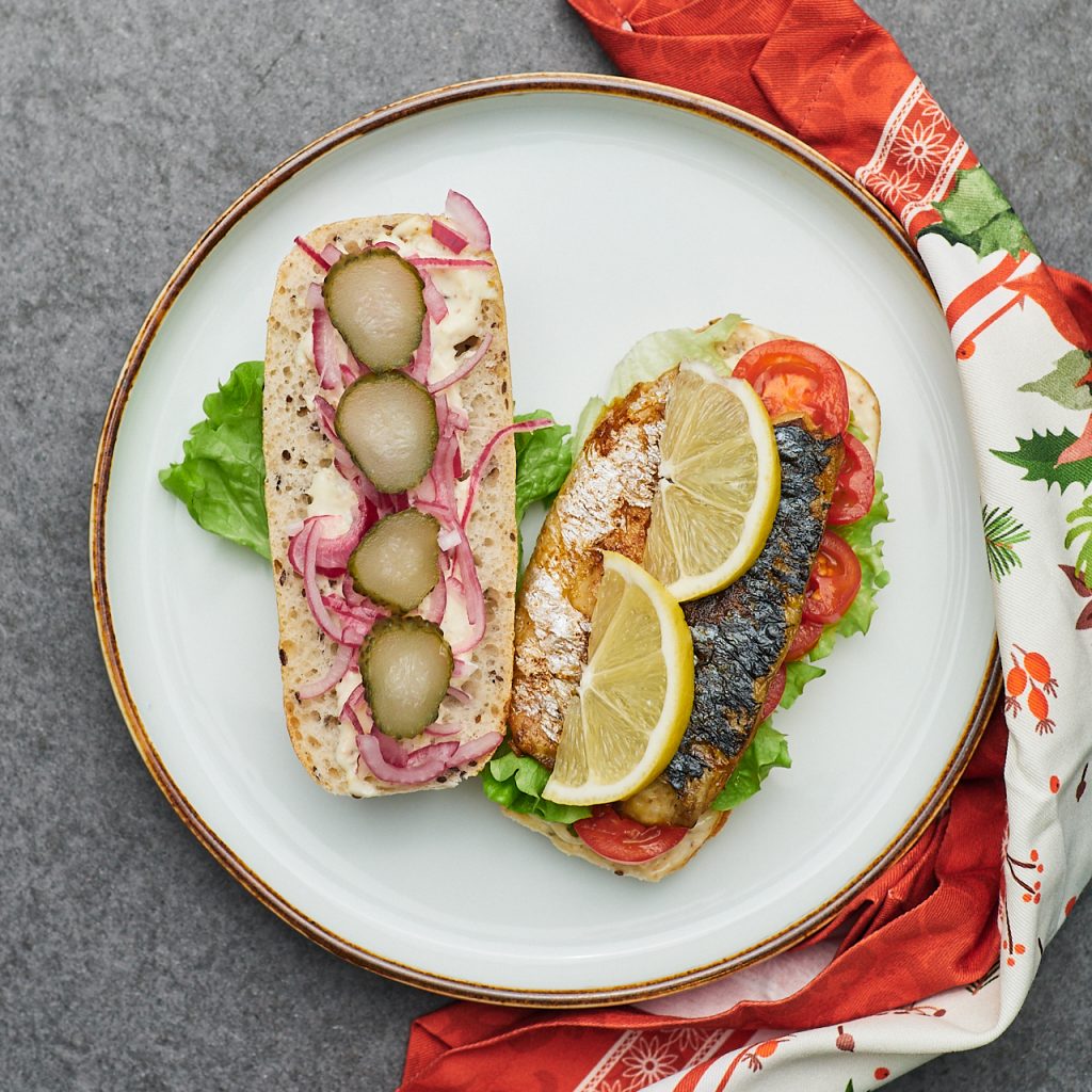 Ultimate Fish Sandwich with Herring