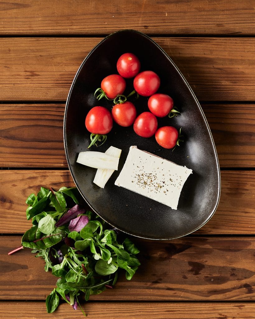 Easy Feta Cheese Salad Ingredients