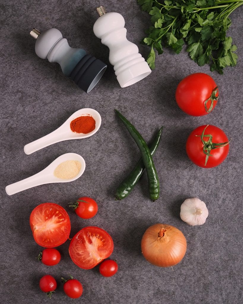 Instant Pot Homemade Tomato Sauce Ingredients