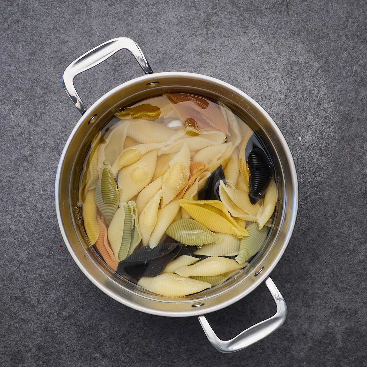 how to boil pasta shells