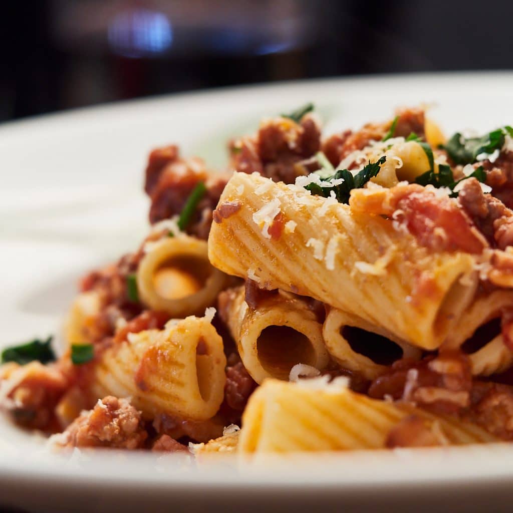 The Best Rigatoni Bolognese - Delice Recipes