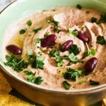 Creamy Black Blean Hummus