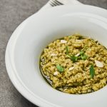 vegan pesto risotto