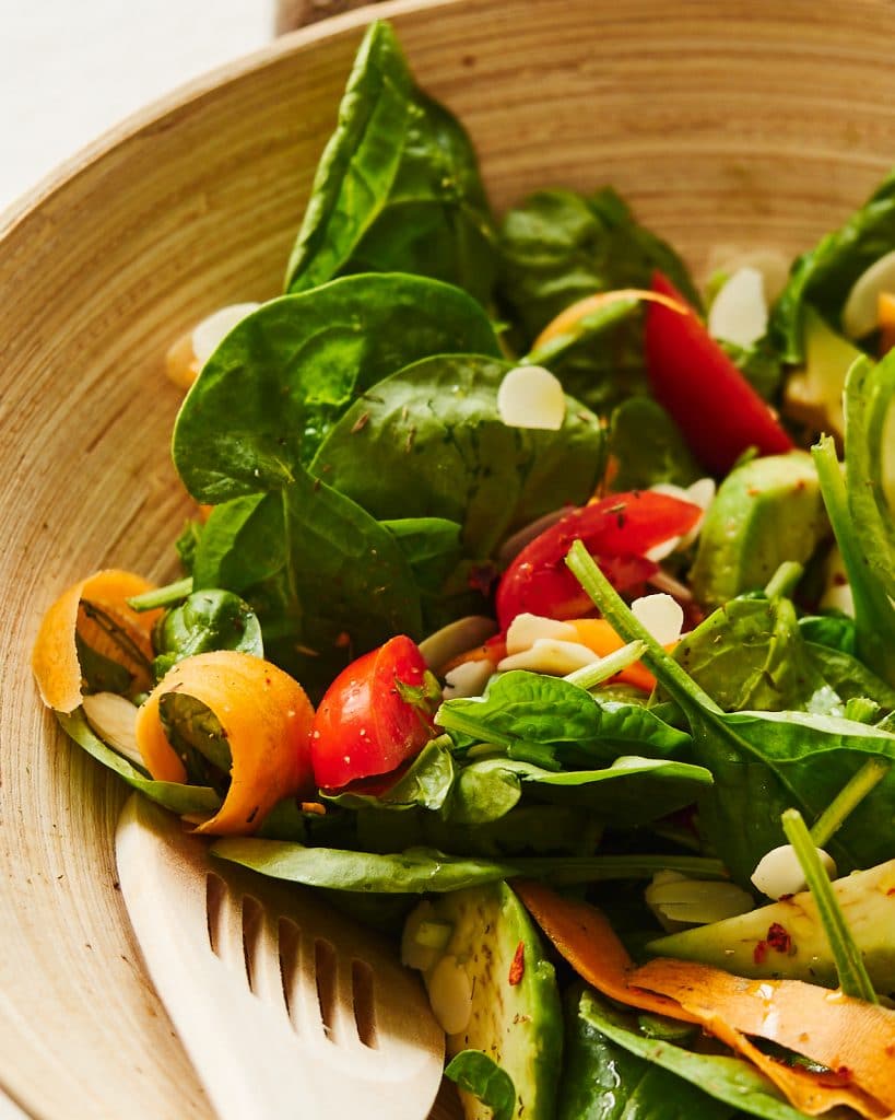 Healthy Spinach Avocado Salad
