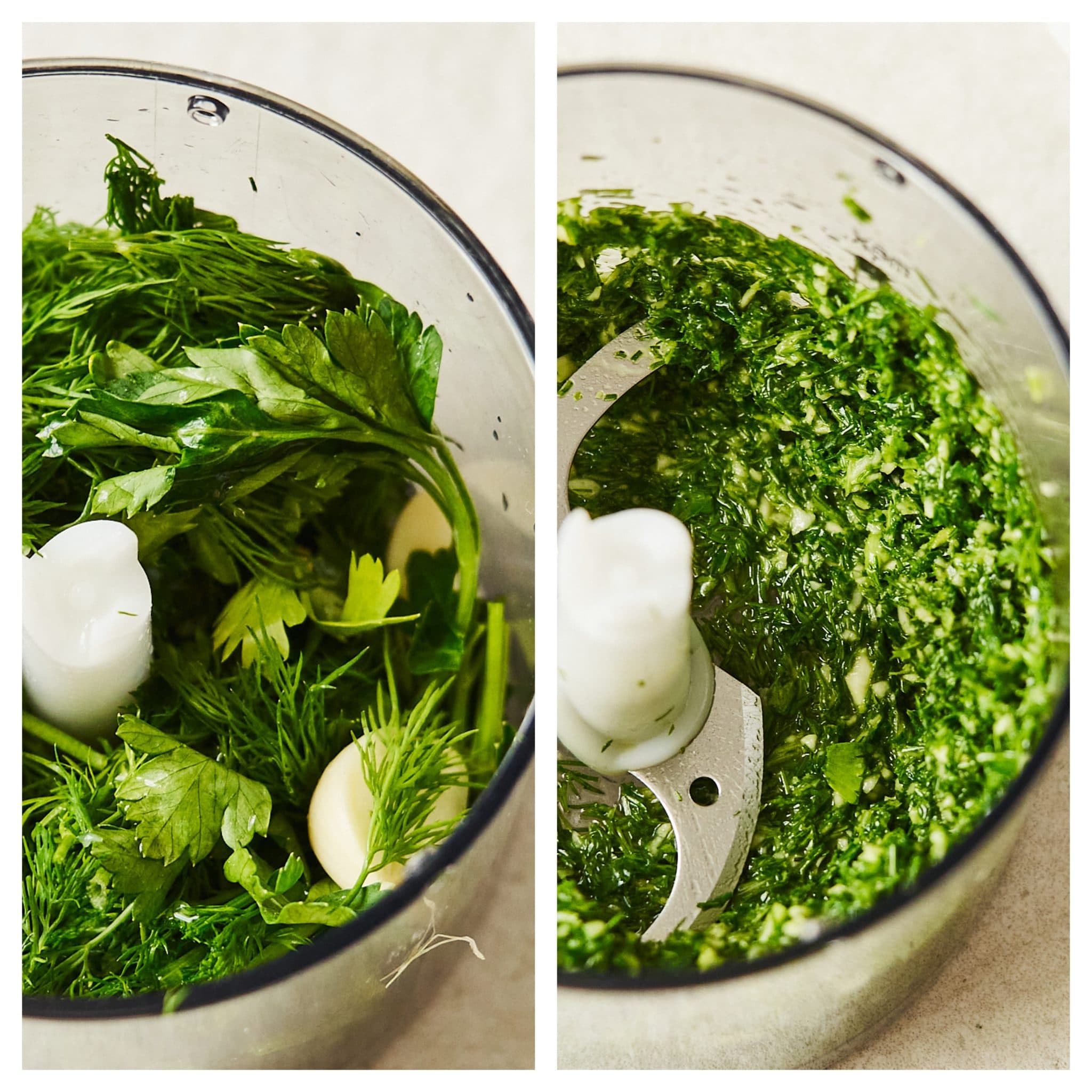 how to make parsley garlic dressing