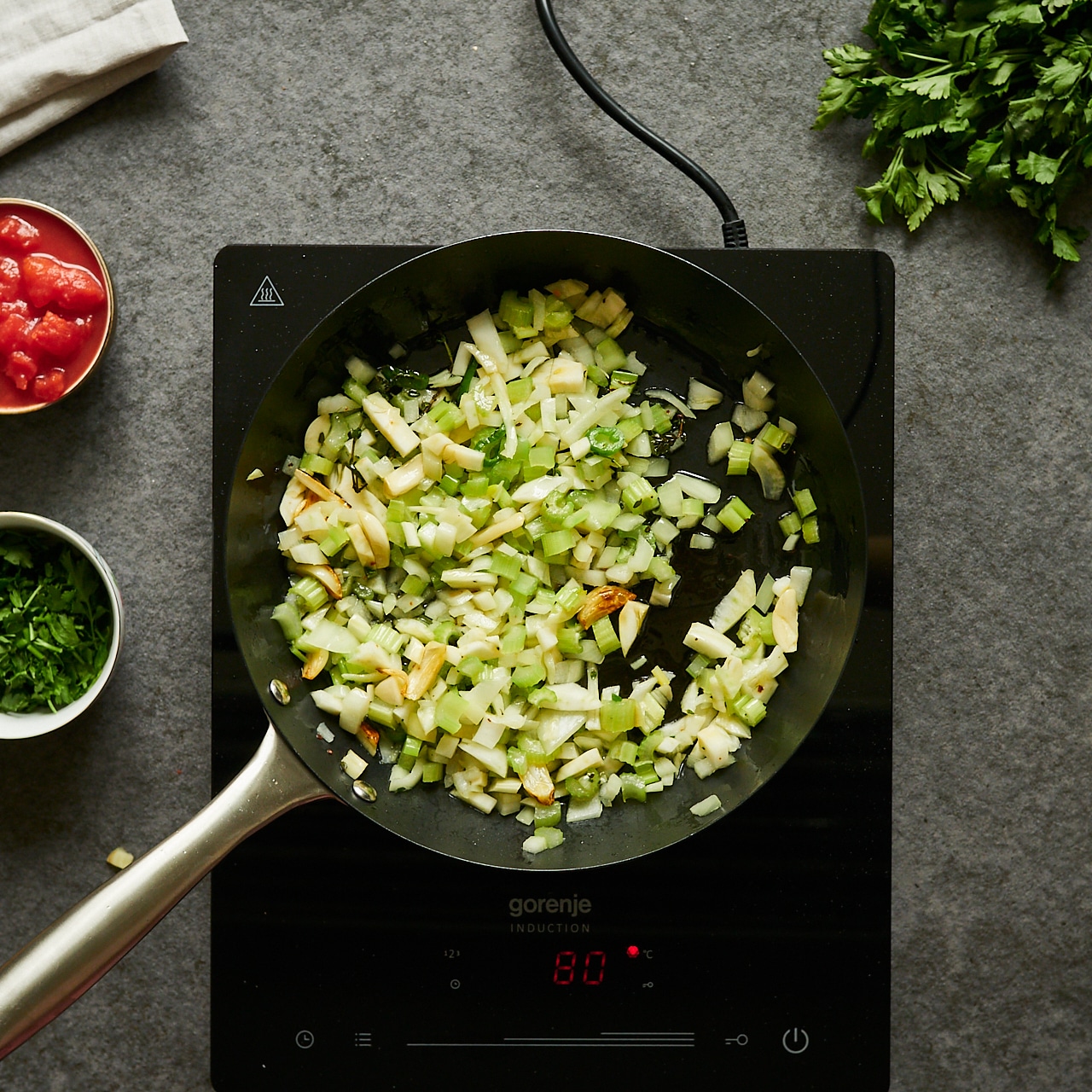 how to sautee veggies