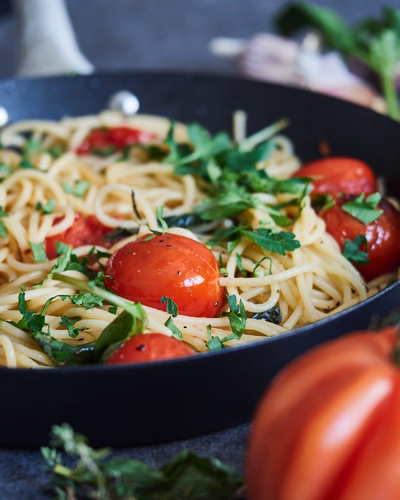 Flavourful Roasted Tomato Spaghetti