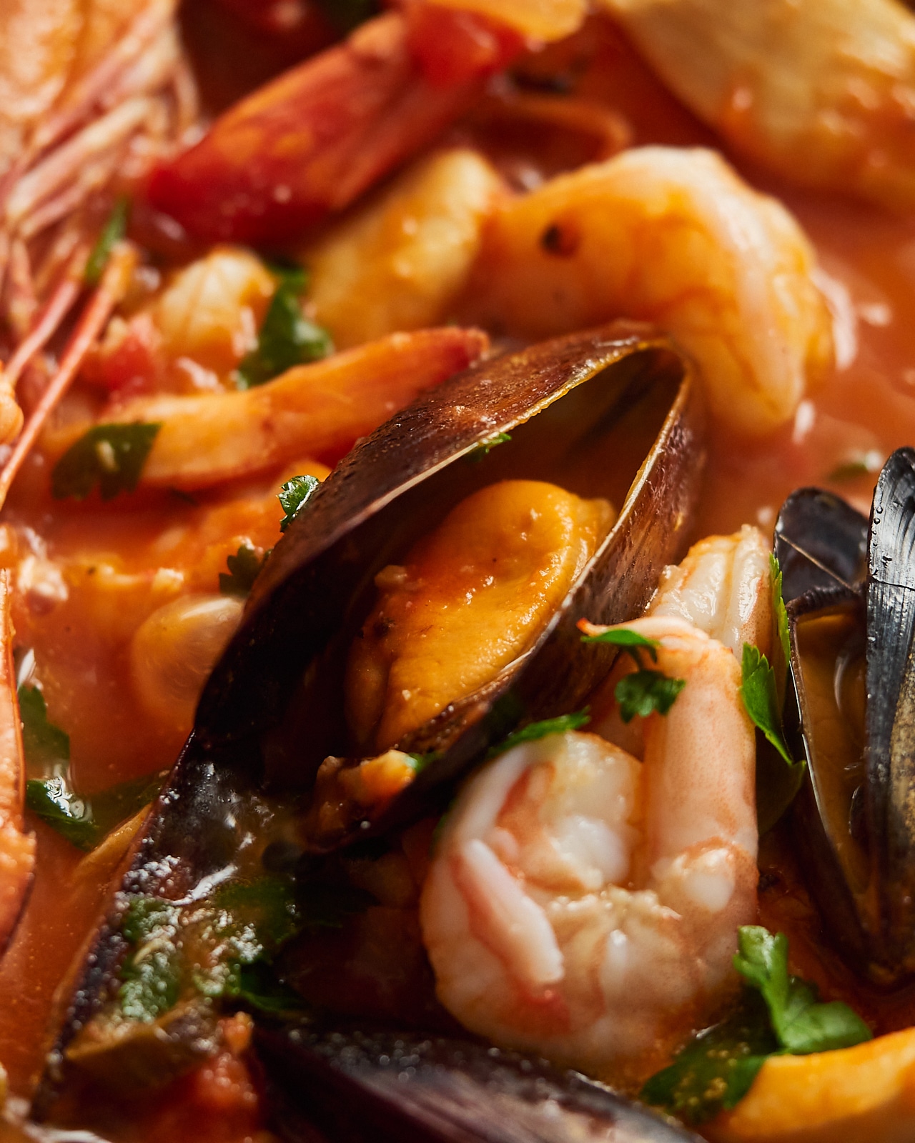 tomato seafood stew