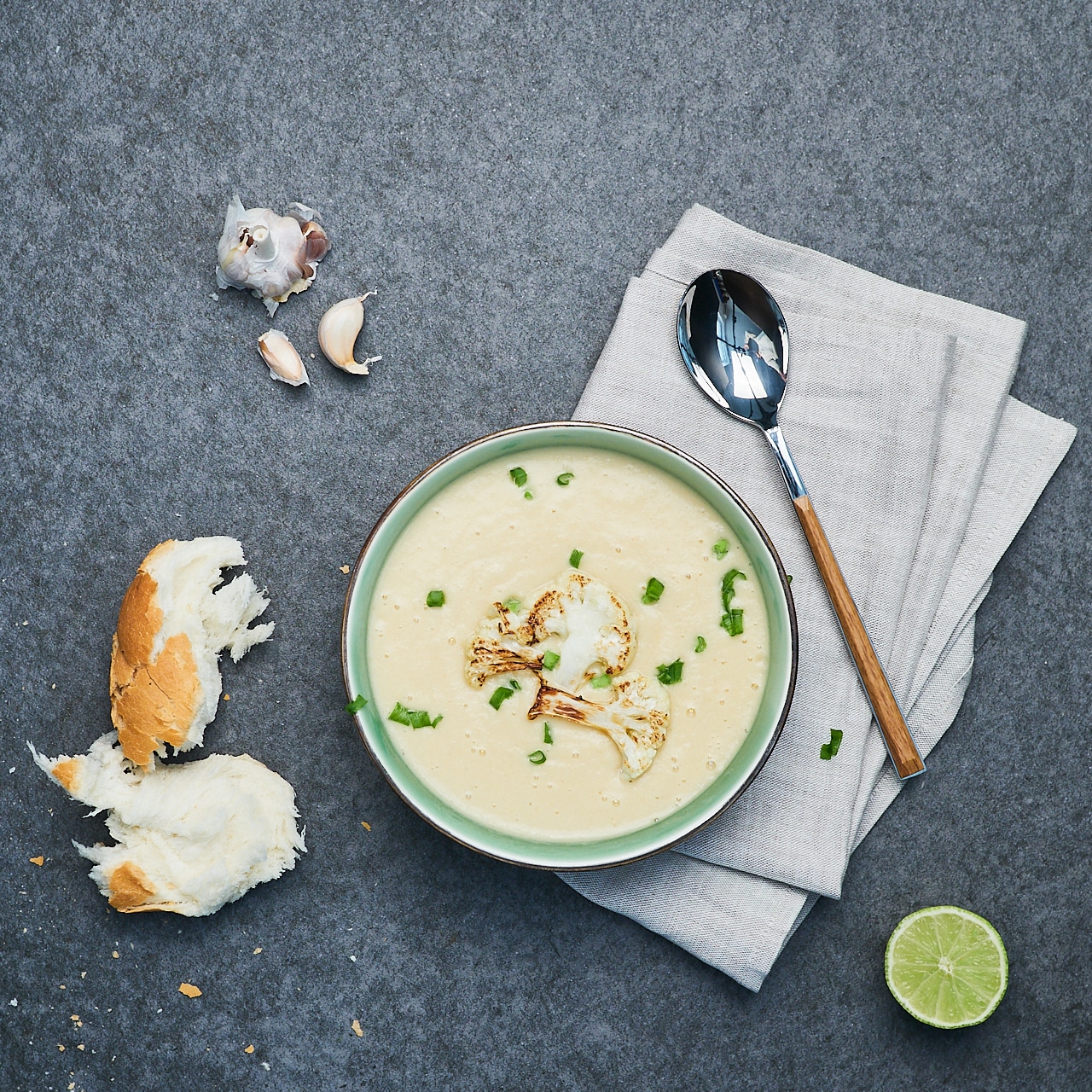 Creamy & Healthy Cauliflower Soup - Delice Recipes