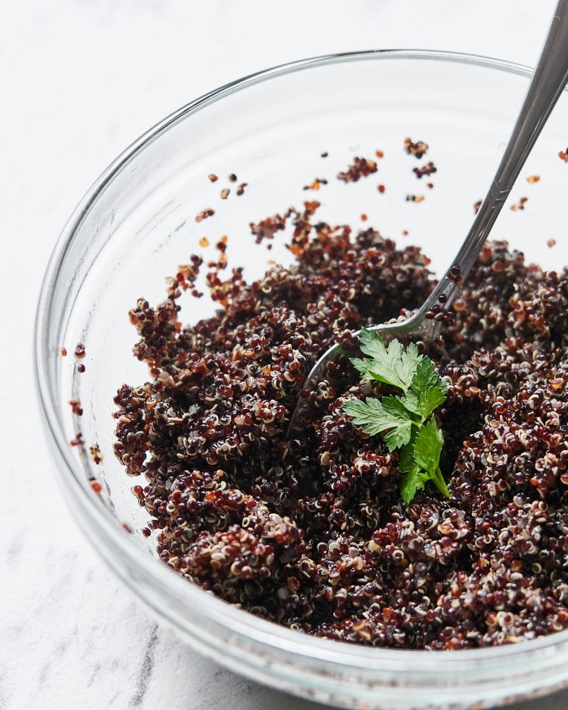 Healthy Quinoa Caprese Salad