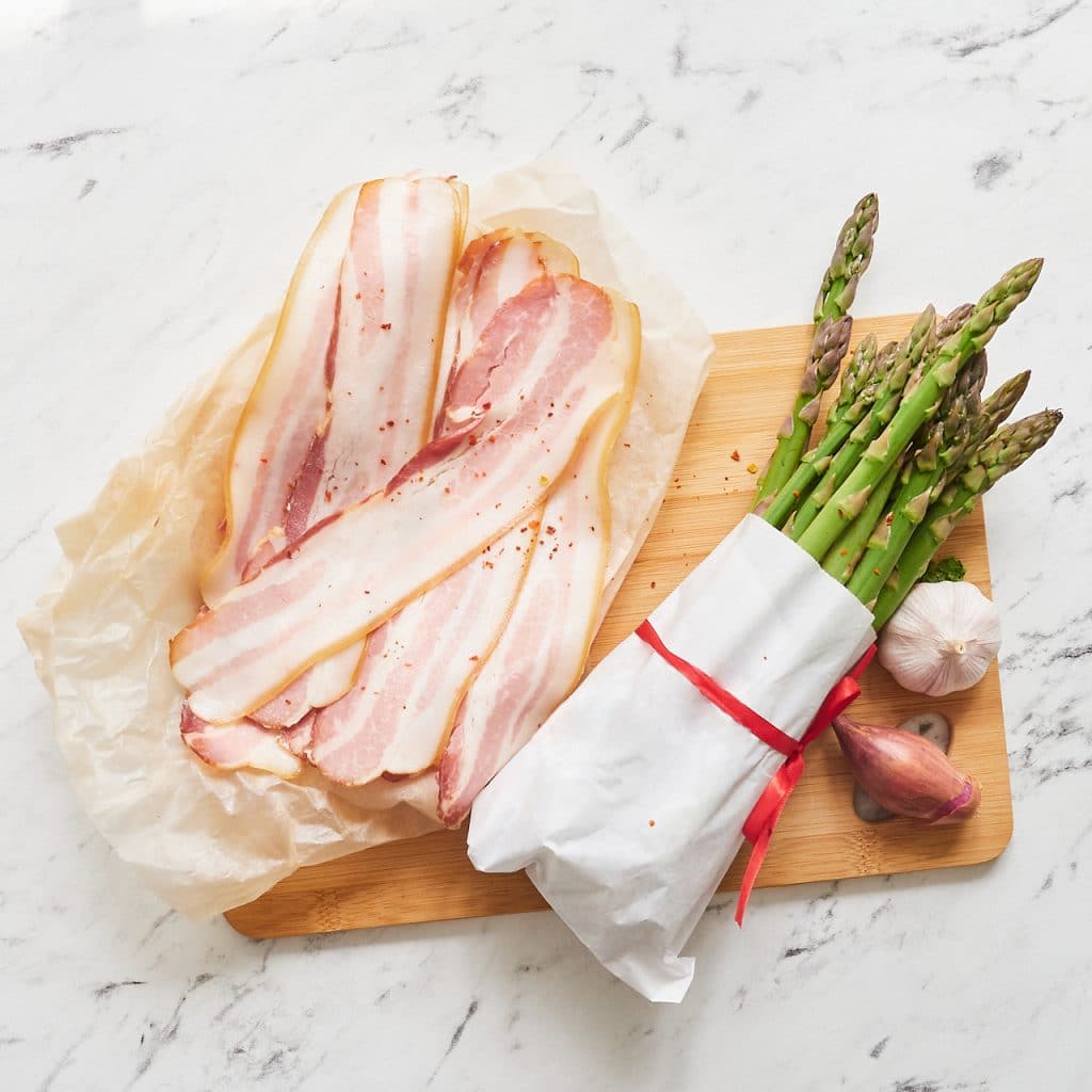 Crispy Bacon-Wrapped Asparagus Ingredients