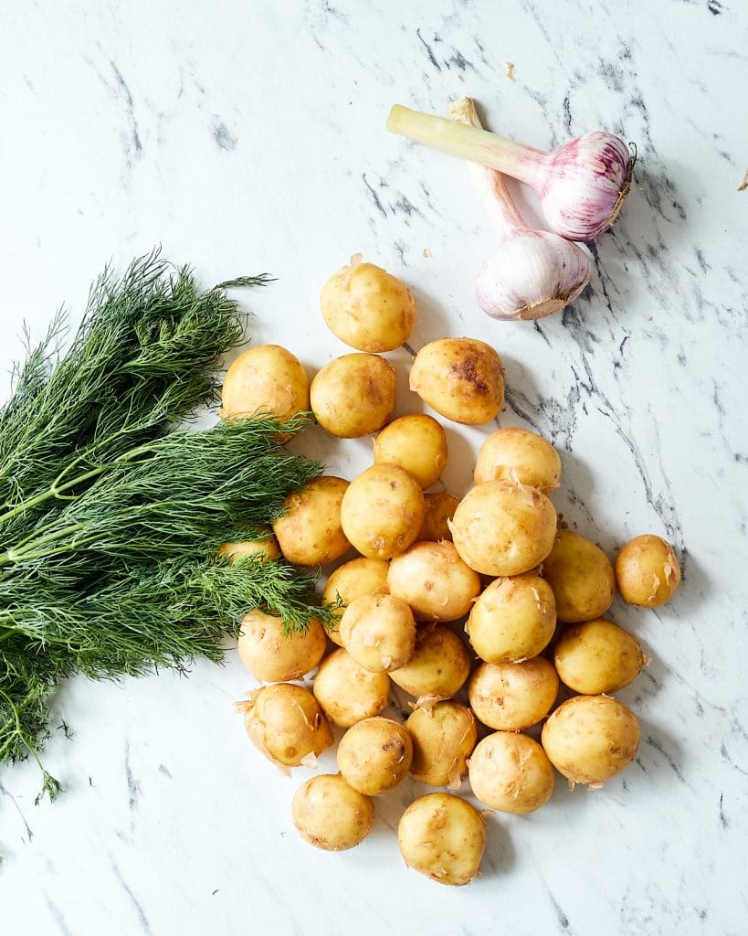 Classic Buttered Dill Potatoes Ingredients
