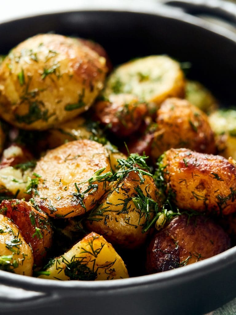 Classic Buttered Dill Potatoes
