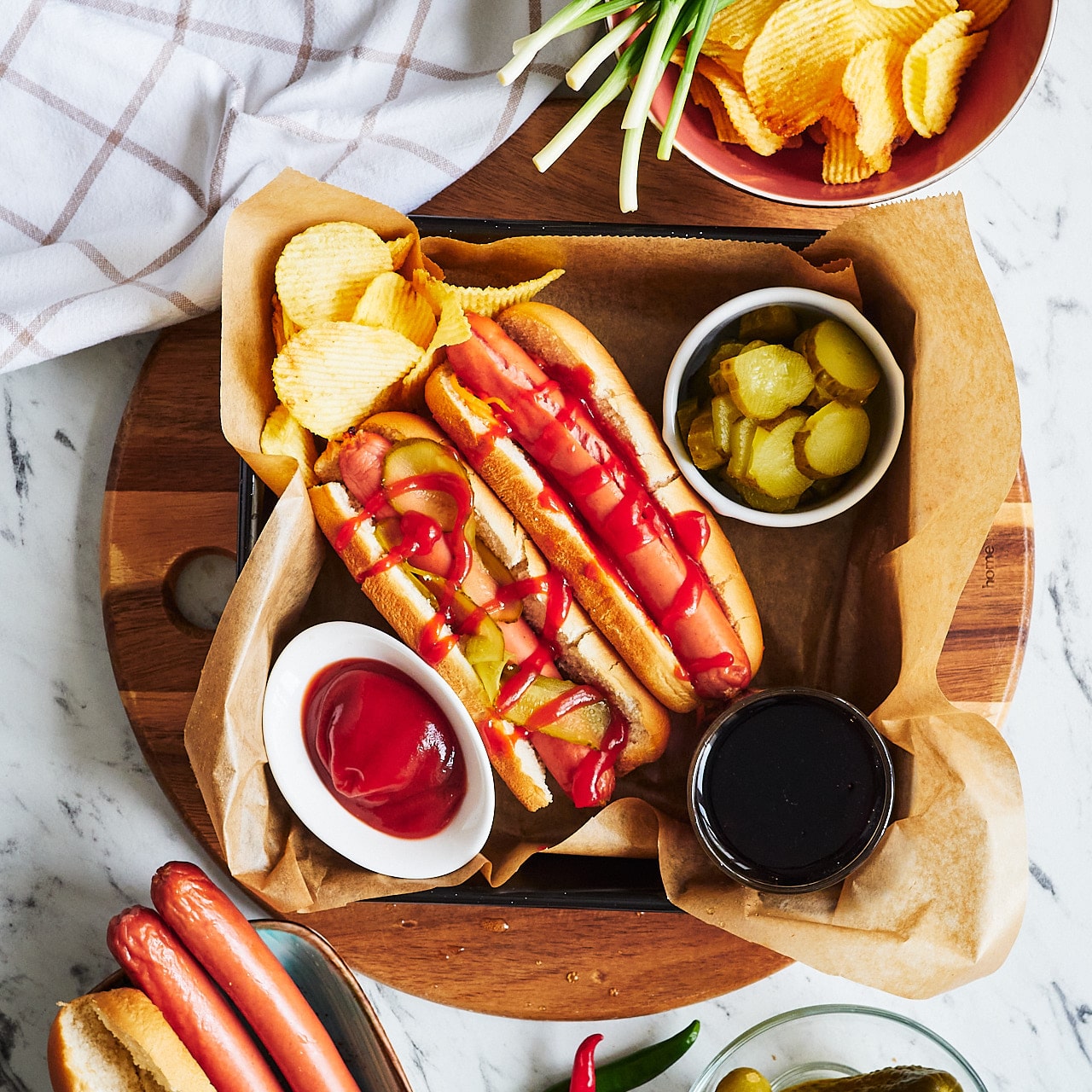 Delicious Air Fryer Hot Dogs