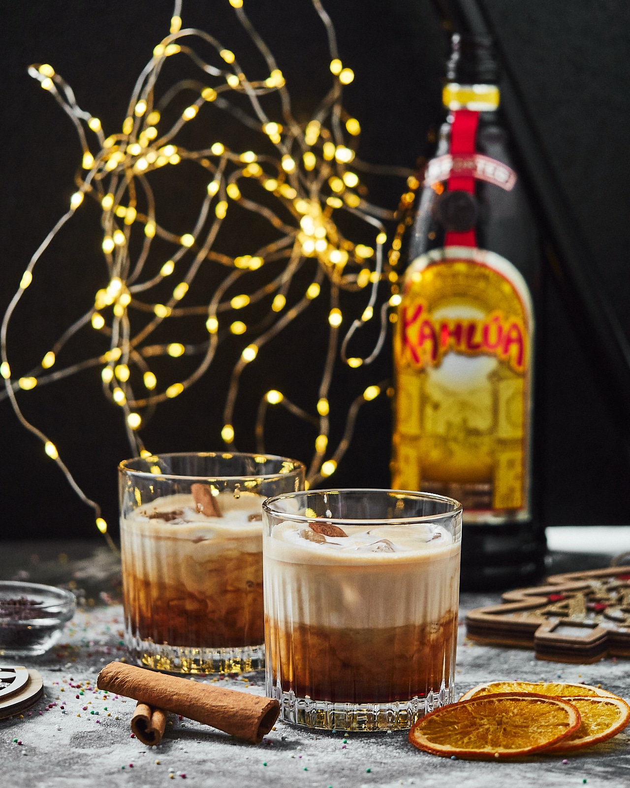 Christmas White Russian Cocktail