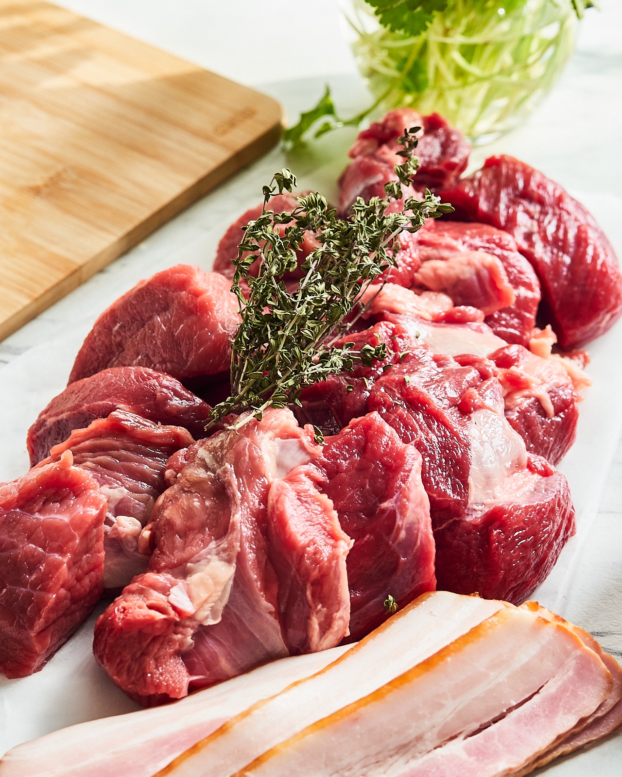 Cut of beef meat